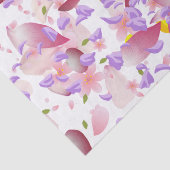 Bloemendruk Valentijnsdag Tissuepapier (Detail)