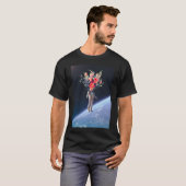 Bloemendrukte T-shirt (Voorkant volledig)