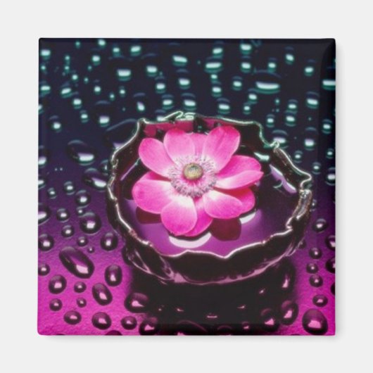 Bloemendruppeltjes Magneet (Voorkant)