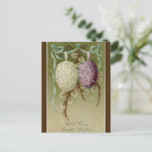  Bloemenei Easter Wishes Briefkaart (Staand voorkant)