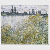 Bloemeneiland bij Vétheuil, Claude Monet Cadeaupapier (Vlak)