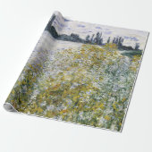 Bloemeneiland bij Vétheuil, Claude Monet Cadeaupapier (Uitgerold)