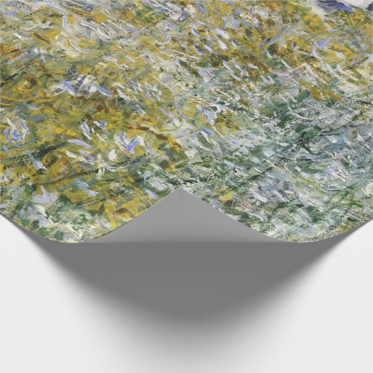 Bloemeneiland bij Vétheuil, Claude Monet Cadeaupapier (Hoek)