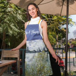 Bloemeneiland bij Vétheuil, Claude Monet Schort