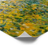Bloemeneiland nabij Vétheuil, Monet Poster (Hoek)