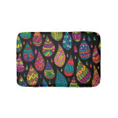 Bloemenelegantie, abstracte achtergrond. badmat (Voorkant)