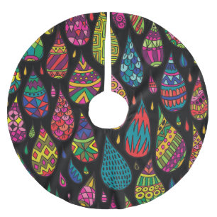 Bloemenelegantie, abstracte achtergrond. kerstboom rok