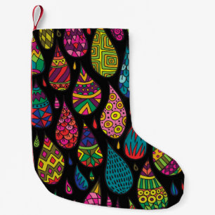Bloemenelegantie, abstracte achtergrond. kleine kerstsok