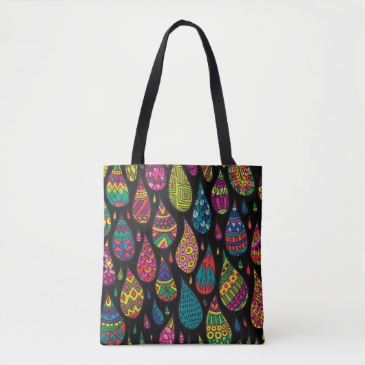 Bloemenelegantie, abstracte achtergrond. tote bag (Voorkant)