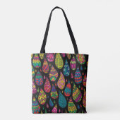 Bloemenelegantie, abstracte achtergrond. tote bag (Achterkant)