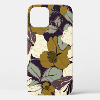 Bloemenelegantie,  bladpatroon. Case-Mate iPhone case
