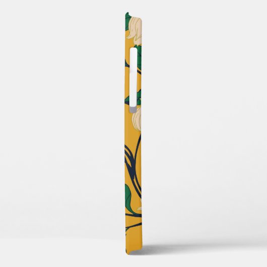 Bloemenelegantie:  bladpatroon. Case-Mate iPhone case (Achterkant / Links)