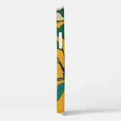 Bloemenelegantie:  bladpatroon. Case-Mate iPhone case (Achterkant / Rechts)