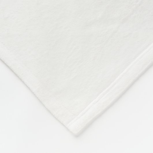 Bloemenelegantie Moderne Abstracte Blauwe Fractal Fleece Deken (Hoek)