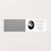  bloemenelegantie rust in rust gevouwen kaart (Binnenkant ongevouwen)