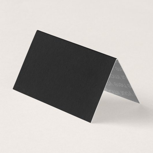 bloemenelegantie rust in rust gevouwen kaart (Achterkant)