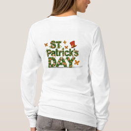 Bloemenelegantie: St. Patrick's Day FUNNY T-shirt
