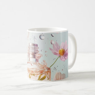 bloemenessentieparfum koffiemok