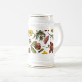 Bloemenexplosie 22 oz Stein Mok Design (Voorkant rechts)
