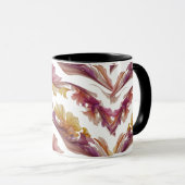 Bloemenexplosie – Levendige Abstracte bloemenuitba Mok (Voorkant rechts)