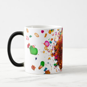 Bloemenexplosie Morphing Mok - 11 oz Mok