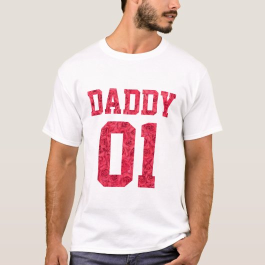 Bloemenfamilie - Daddy 01 T-shirt (Voorkant)