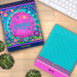 Bloemenfamilie Vrolijke Inspirativiteitskunstwerk Planner