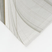 Bloemenfantasie met goudmodern Abstract fractal Fleece Deken (Hoek)