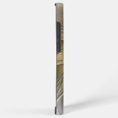 Bloemenfantasie met goudmodern Abstract fractal Samsung Galaxy Hoesje (Rechterkant)