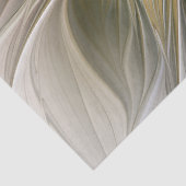 Bloemenfantasie met goudmodern Abstract fractal Tissuepapier (Detail)