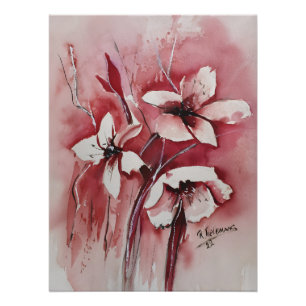 Bloemenfantasie Perfect Poster