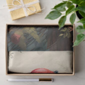 bloemenfazant tissuepapier (Geschenk)