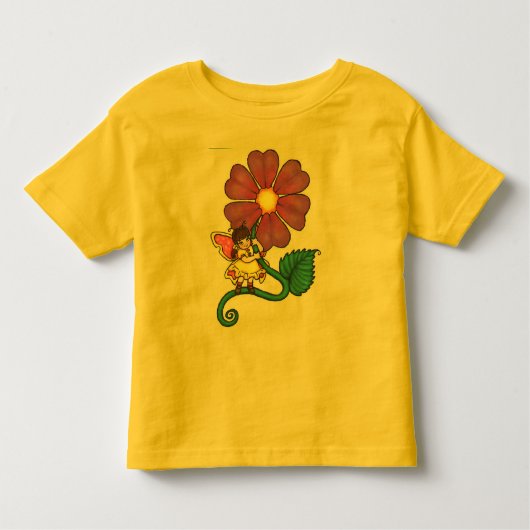 bloemenfee kinder shirts (Voorkant)