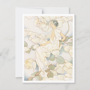 Bloemenfee, Laura Coombs Hills, Kunst Briefkaart