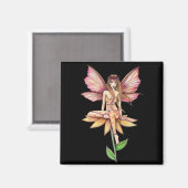 Bloemenfee magneet (Voorkant / Achterkant)