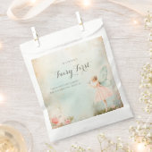 Bloemenfee meisje Verjaardag Bedankzakje (Geknipt)