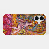 BLOEMENFEE OP DE ROZE IRIS Fantasie iPhone 16 Hoesje (Achterkant horizontaal)