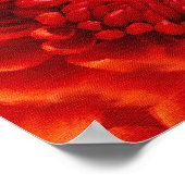 BLOEMENFEE, Rode Gele Fantasie Poster (Hoek)