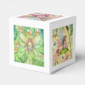 Bloemenfeeën Fantasie Kunst Favor Doos Bedankdoosjes (Achterkant)
