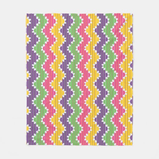 Bloemenfeest | FPA-02 | Fleece Deken (Voorkant)