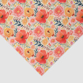 Bloemenfeest levendig tissuepapier (Detail)