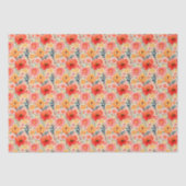 Bloemenfeest levendig tissuepapier (Voorkant)