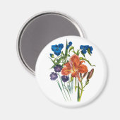 Bloemenfestival Magneet (Voorkant / Achterkant)