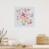 Bloemenfestival Poster (Keuken)