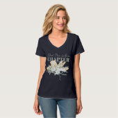 bloemenfictie t-shirt (Voorkant volledig)