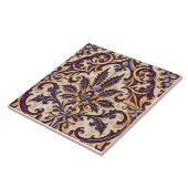 bloemenfiligraan tegeltje (Zijkant)