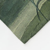 bloemenfleece deken (Hoek)