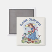 bloemenfluisteraar magneet (Voorkant / Achterkant)