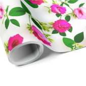 bloemenfolie cadeaupapier (Rol Hoek)
