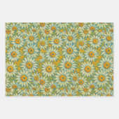 bloemenfolie inpakpapier vel (Voorkant)